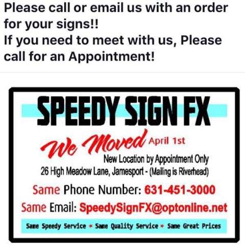 Jobs in Speedy Sign Fx - reviews